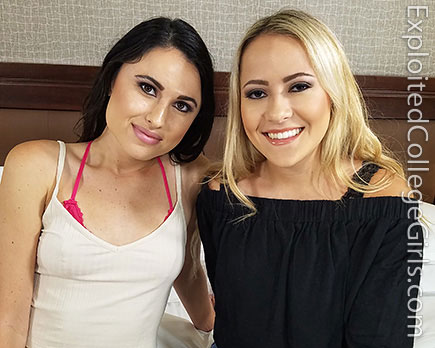HD ECG – Exploited College Girls – Becca, Cat Threeway