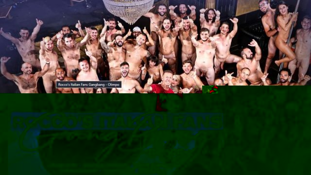 RoccoSiffredi – Rocco &  Italian Fans Gangbang – Olimpo